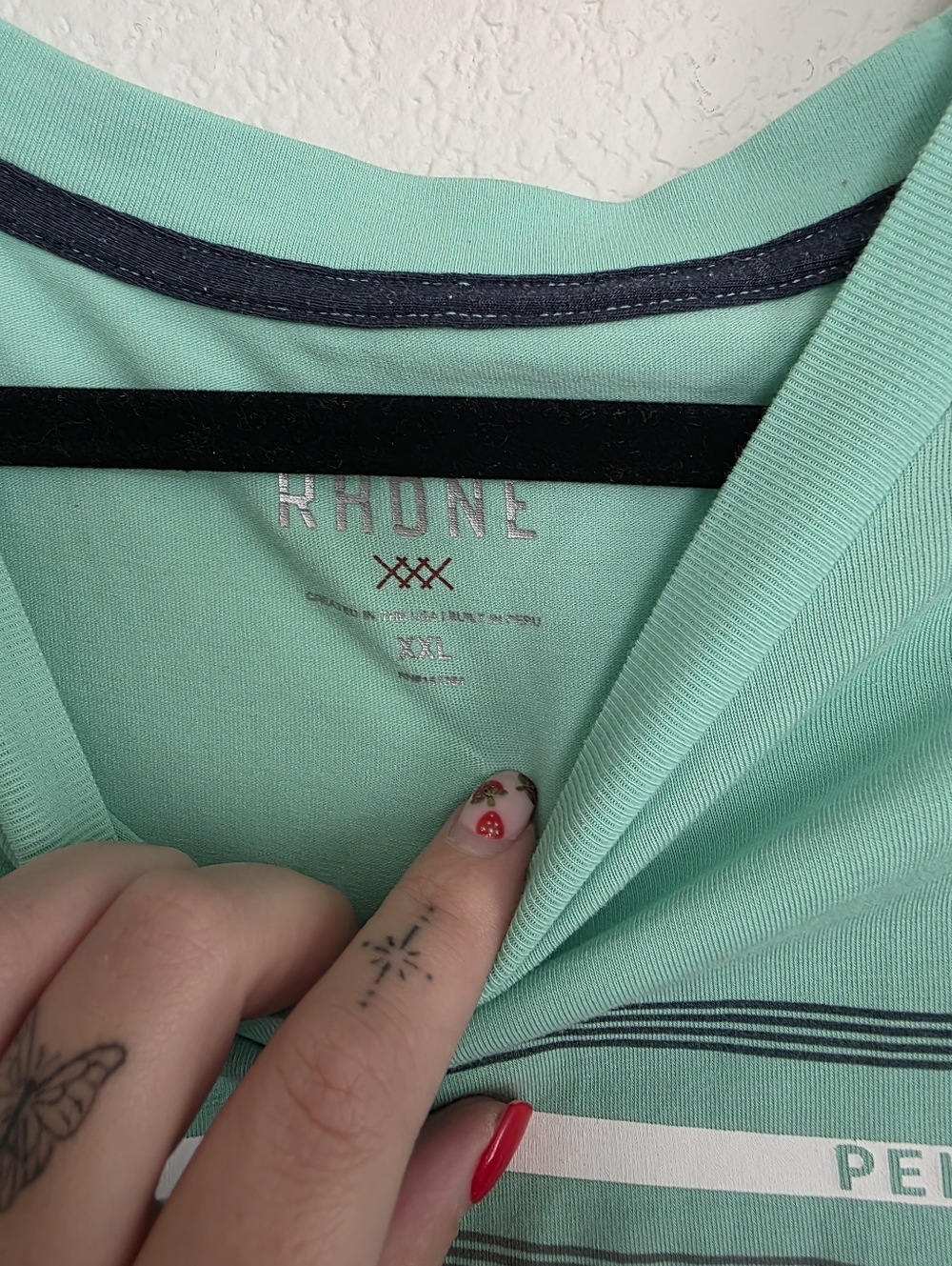 Mens Peloton x Rhone Lightweight Shirt - Picture 2 of 5